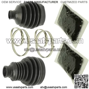 Rear Axle Outer Inner CV Boot Kit for Polaris RZR 800 EFI 2011-2014