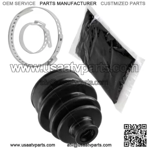 Front Axle Inner CV Boot Kit for Yamaha Grizzly 700 YFM700 4X4 Fi 2009-2015