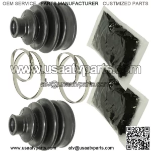 Rear Axle Outer Inner CV Boot Kit for Honda TRX420FA TRX420FPA Rancher 420