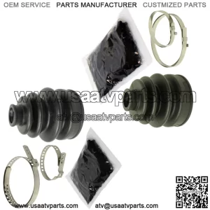 Front Axle Outer Inner CV Boot Kit for Honda TRX500FA Foreman Rubicon 500 01-04