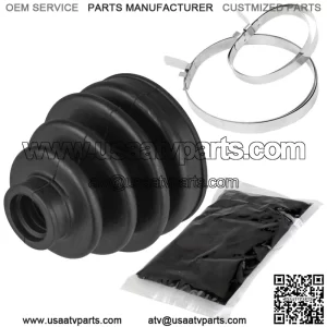 CV Boot Kit for Honda Pioneer 700-4 SKS700M2 SKS700M4 2014-2016 Rear Axle Inner