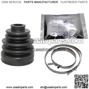 Replacement For Compatible With New Front Outboard CV Joint Boot Kit Polaris 900 RZR EPS 60" 4x4 900cc 2015