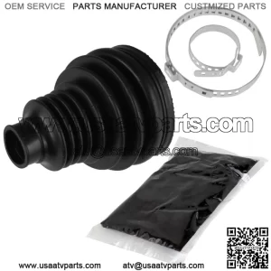 Rear Axle Inner Outer CV Boot Kit for Polaris Sportsman 800 6X6 EFI 2009 2010 (For: Polaris Sportsman 800)