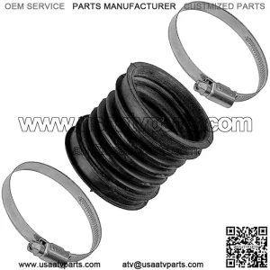 New Air Box Inlet Joint Boot and Clamps For 2003-2008 Suzuki Eiger 400 LT-F400F