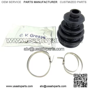 Front Outer CV Axle Boot Kit for Suzuki 2002 05-07 Eiger 400 LTA400F LTF400F 4x4 (For: More than one vehicle)