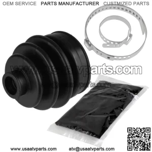 Front Axle CV Boot Kit for Yamaha Rhino 660 YXR660F 4X4 2005 2006 2007