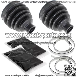 Rear Axle Outer Inner CV Boot Kit for Can-Am Maverick 1000R 4X4 2013-2017