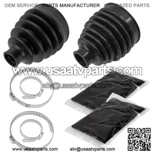 Front Axle Inner & Outer CV Boot For Polaris Ranger EV Full Size Premium 2023-24