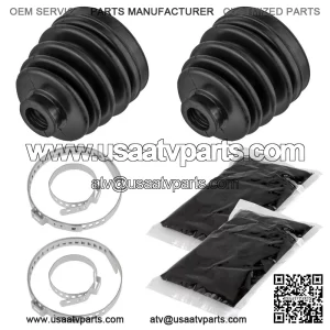 Rear Axle Inner Outer CV Boot Kit For Polaris Ranger 570 Full Size 2019-2025