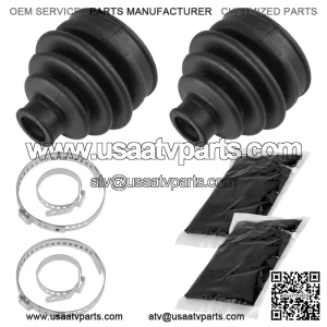 Suzuki KingQuad 400 LT-A400/F400 08-24 Front Outer CV Boot Kit (Left/Right)