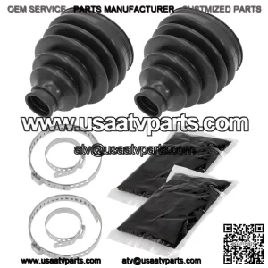 Rear Axle Inner & Outer CV Boot Kit Compatible with Polaris RZR PRO R 4 SPORT 22-25 - Part #3239274