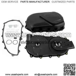 For 2006-2014 Can Am Outlander Renegade Clutch Belt Cover & Back Plate