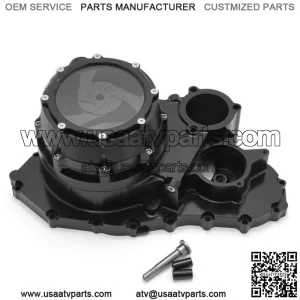 Aluminum Billet  Lock Up Clear Clutch Cover For Yamaha Raptor 700 YFM700R 2006+