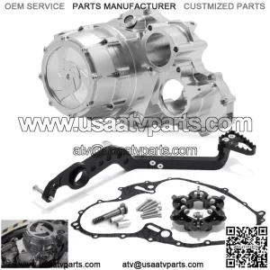 New ListingLock Up Out Clutch Cover Kit Brake Lever Gasket For Yamaha Raptor 700 06-23