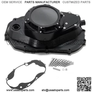 Billet Aluminum Black Lock Up Clutch Cover + Gasket for Yamaha Banshee 350 87-06