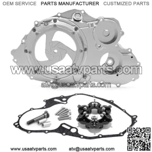 Aluminum Billet Lock Up Clutch Cover Gasket kIT For Yamaha Raptor 700 700R 06-23