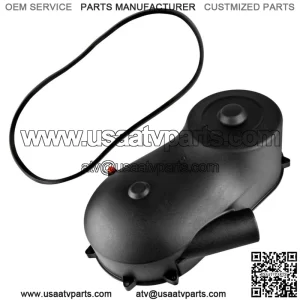 CVT Clutch Belt Outer Cover Fits Polaris Sportsman 800 4x4 6x6 2005-14 w/ Gasket (For: Polaris Sportsman 800)