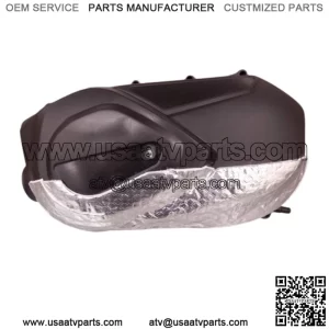 Can Am CVT Belt Cover plus Heat Shield 13 bolt Commander Maverick 420612318