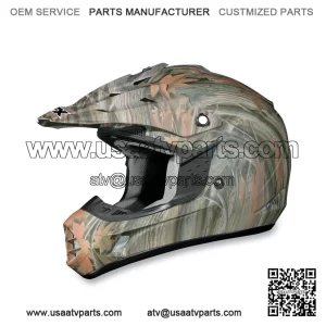 Camouflage Helmet XL  Lightweight and Breathable Off-Road Design