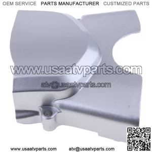 Cubierta de Cadena de Pi n de Motocicleta de Suciedad ATV Metal Cubierta de la cadena del pi n del motor