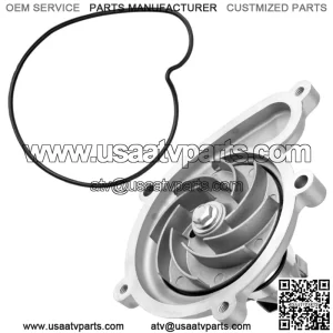 Water Pump Housing Cover W/Gasket For Polaris RZR XP 1000/ RZR XP 4 1000 2014-15