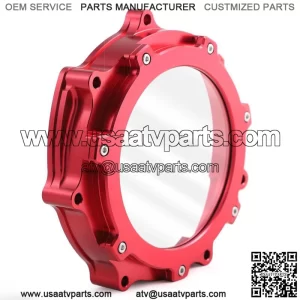 Anodized Red Billet Clutch Cover for YAMAHA YFZ450 YFZ450R YFZ 450R 2006-23