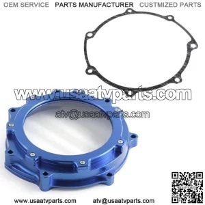 Aluminum Billet Blue Clear Clutch Cover Gasket for Yamaha YFZ450R YFZ450RSE 06-