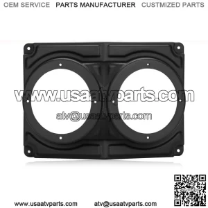 KEMIMOTO 6.5" Roof Mount Overhead Speaker Pods Pod Enclosure For Polaris RZR XP