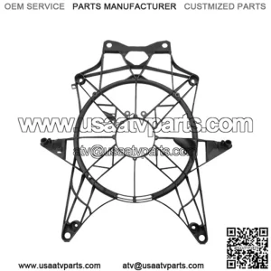 709200588 For 17-23 Can-Am Maverick X3 Fan Cover Frame Cooling Radiator Assembly