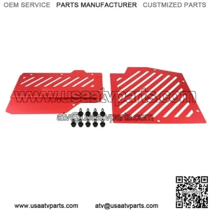 For Can-Am X3 Battery Cover Guard  Protector 1Pair Maverick TURBO 2017-2020