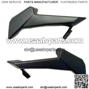 Mutazu Left/ Right Front Headlight Cover Trim for 17-22 Can Am Maverick X3 Turbo