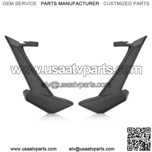 UTV Left & Right Front Headlight Cover Trim For Can Am Maverick X3 Turbo 2017-23