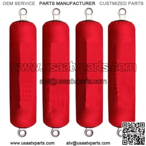 RED Shock Covers POLARIS Ranger 400 500 800 EFI XP EV RZR 570 800 900 ACE