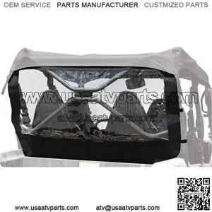 Tusk UTV Rear Back Window Kawasaki TERYX4 750 800 2012-2019 dust stopper teryx 4 (For: Kawasaki Teryx4 800)
