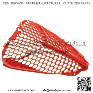 Genuine Yamaha 2013-2020 Yamaha 700 700R Red Radiator Guard Cover Plastic (For: Yamaha 700)