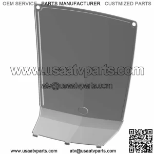 Polaris Center Hood Access, Sagebrush Green Metallic (For: Polaris)