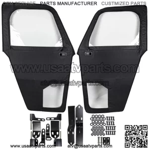 Polaris 2885075 Zip Window Front Canvas Doors 2022 Ranger SP 570 Crew SP 570
