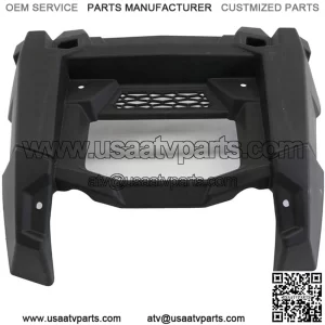 Polaris ATV Front Cover, Lower, Gloss Black, Genuine OEM Part 5451442-070, Qty 1