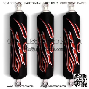 Black Shock covers Honda ATV TRX 450 R ER TRX450 R (Set of 3)