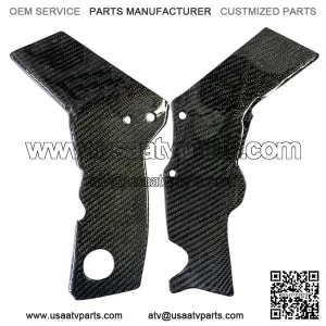 Real Carbon Fiber Yamaha Raptor 700 700R YFM Frame Cover Guard Protector 06-2025