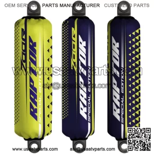 Midnight Blue Shock Covers Yamaha Raptor YFM 700R [Special Edition] (Set 3) NEW