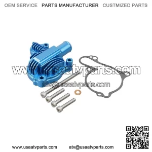 18 Fins Water Pump Cover Guard & Gasket For Yamaha YFZ450R/RSE Special Edition