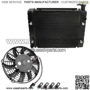 Radiator Cooling Fan Motor For Can-Am Outlander 650/ Max 650 4X4 Std Xt 2006-08