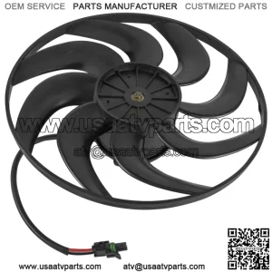 Radiator Cooling Fan For Can Am Maverick X3 Turbo / Turbo R / Turbo R XRC 4x4 18