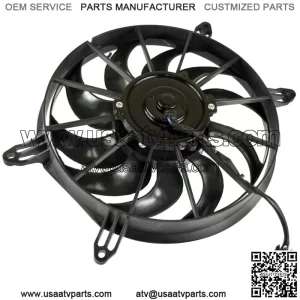 Radiator Cooling Fan Motor For Polaris 2411330 Cooling Fan (For: Polaris Sportsman 570)