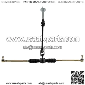 Steering Wheel Parts Kit Go Kart Tie Rod Rack Shaft fit Go Kart Drift Trike Quad