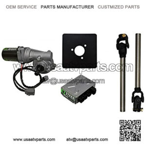 EZ-Steer Power Steering Kit - Universal/Adaptable (220W) - Adaptable for Mini Sprints, Buggys, Side by Sides, ATV's, Rock Crawlers, Mowers & More!