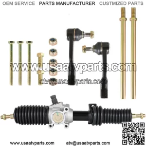 For 15-18 Polaris RZR S 900 Steering Gear Rack and Pinionw / Tie Rod End 1823994