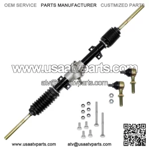 Rack And Pinion W/Tie Rod Ends for John Deere Am147822 Am142162 Am137703