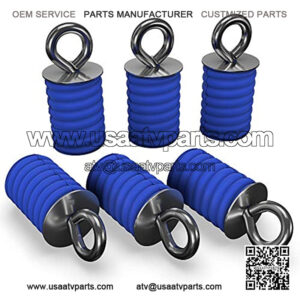 fit Polaris Ranger & General Lock & Ride - ATV Tie Down Anchors Set of 6 - OEM Quality Fit ATV Lock and Ride Accessories - Patented Design - Will NOT FIT RZR